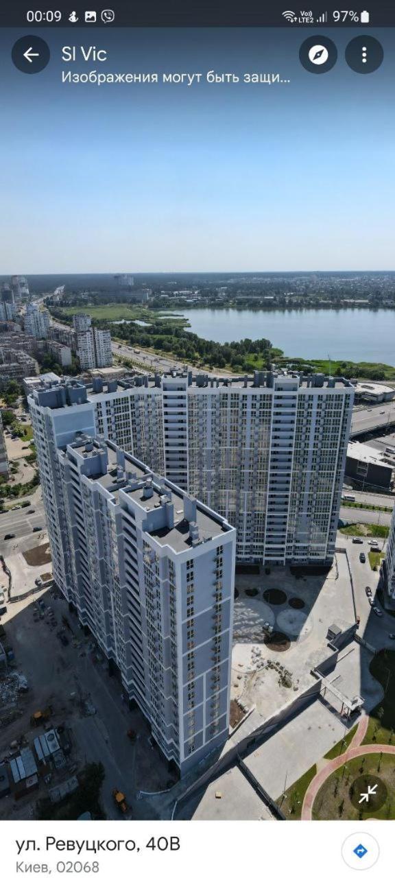 Квартира Метро Харківська, Позняки Жк Лебединий Kyiv Exterior photo